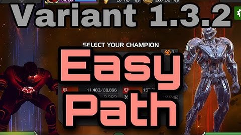 Variant 1.3.2 easy path completion/ Variante 1.3.2 exploracion camino facil.