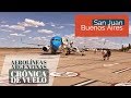 San Juan - Buenos Aires - Aerolíneas Argentinas - crónica