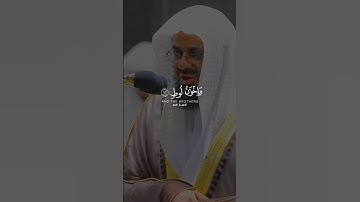 كذبت قبلهم قوم نوح و أصحاب الرس و ثمود - بصوت القارئ الشيخ سعود الشريم 😌💙🤍🎧