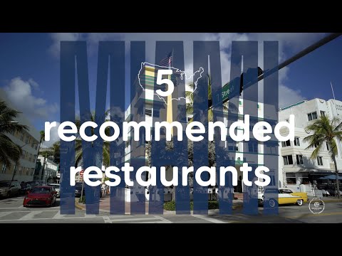 Uncover the Hidden Gems in Miami: 5 Must-Try Restaurants