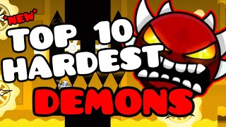 [New] The Top 10 Hardest Extreme Demons In Geometry Dash