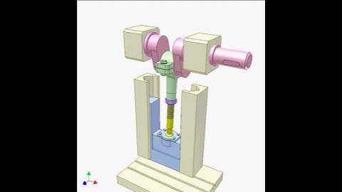 1707   Slider crank mechanism for adjusting stroke position 1