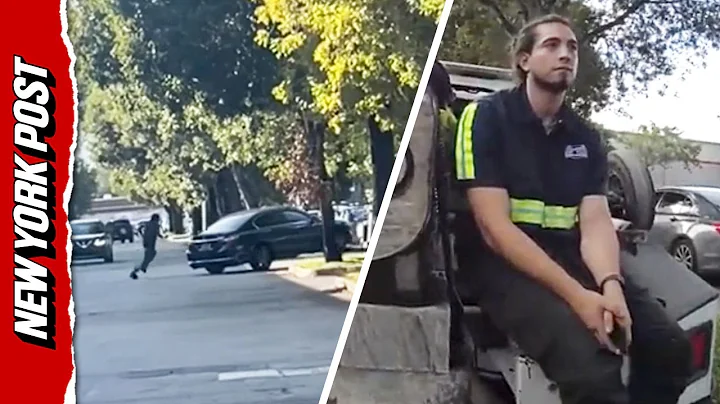 Dad Runs Screaming as Tow Truck Driver Hauls his 4-Year-Old Daughter Away in Car