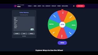 Live Custom Wheel Spin! | Wheel of Names USA