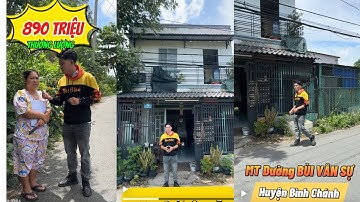 Mua Nhà Bình Chánh Mặt Tiền Đường Bùi Văn Sự , Xã Qui Đức📱0899118382 #nhabinhchanh #nha780tr #quan 