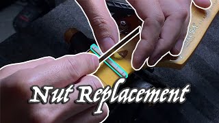 Guitar Nut Replacement-Fender Stratocaster