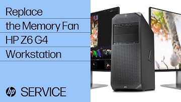 Replace the Memory Fan | HP Z6 G4 Workstation | HP