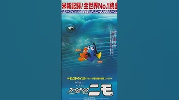 Finding Nemo & Dory Movie Japanese Posters