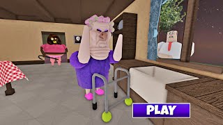 What if I Playing as STEP GRANDMA in GRUMPY GRAN? OBBY Full GAMEPLAY #roblox