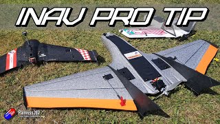 iNav Pro Tip: Turn off 'P' Gain for Fixed Wing. Does it work?