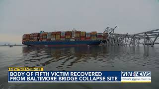 5th Body Found in the Baltimore Bridge Collapse