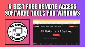 5 beste gratis softwaretools voor externe toegang voor Windows