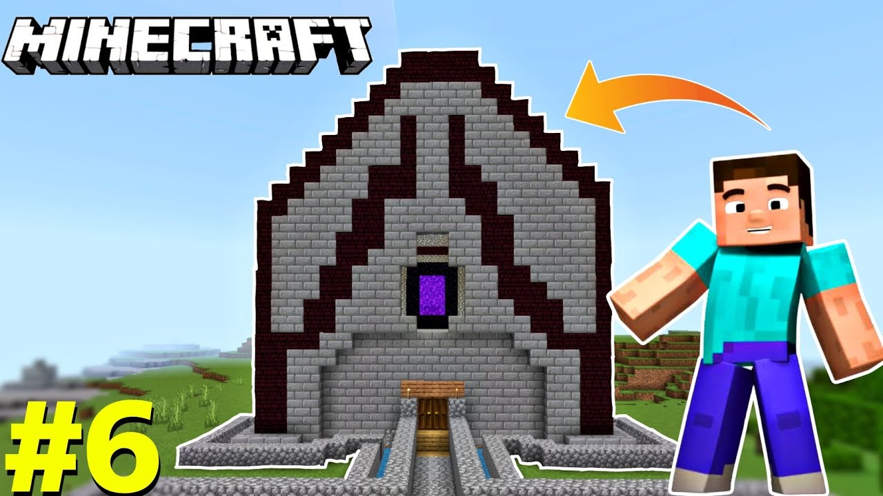 FINALLY I MADE MY LUXURY CASTLE | MINECRAFT GAMEPLAY #6 - YouTube