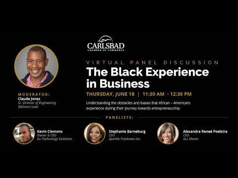 Virtual Panel Discussion - The Black Experience in Business - YouTube