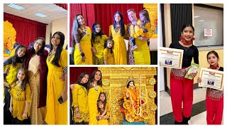 America te Saraswati pujo 