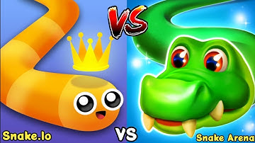 Snake Arena Vs Snake.Io Game Comparison!