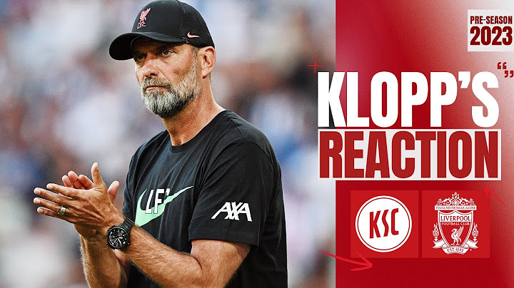 Klopp's reaction: Jürgen on friendly win, Trent & more | Karlsruher vs Liverpool