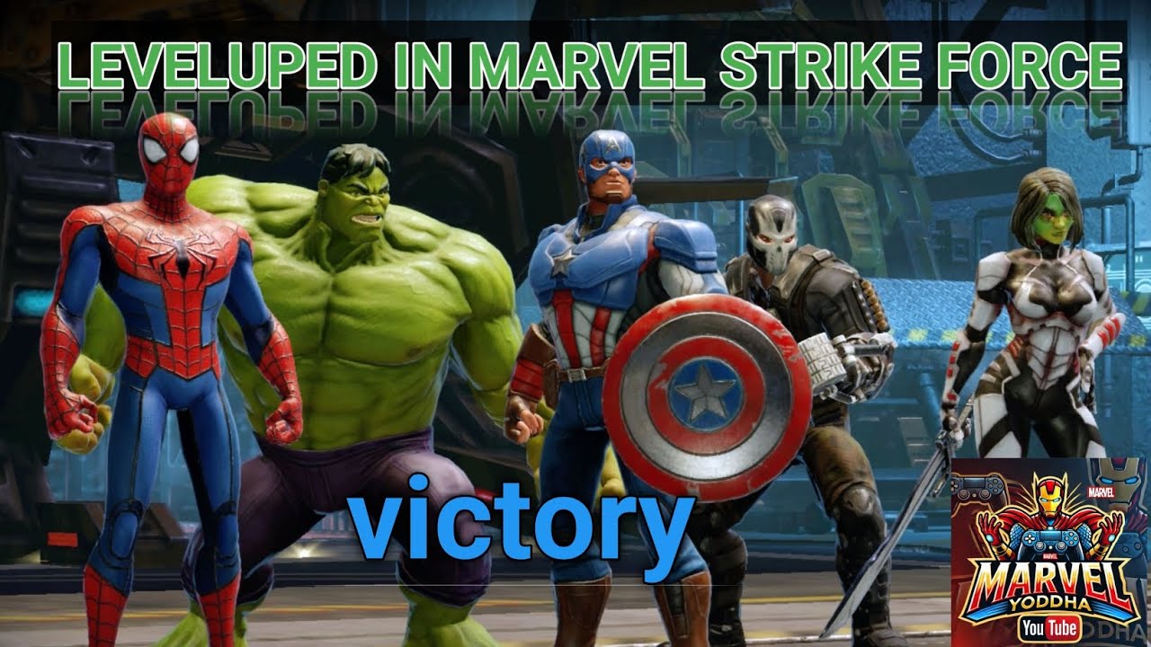 "Leveling Up in Style: Marvel Strike Force Gameplay Highlights!" #vedio ...