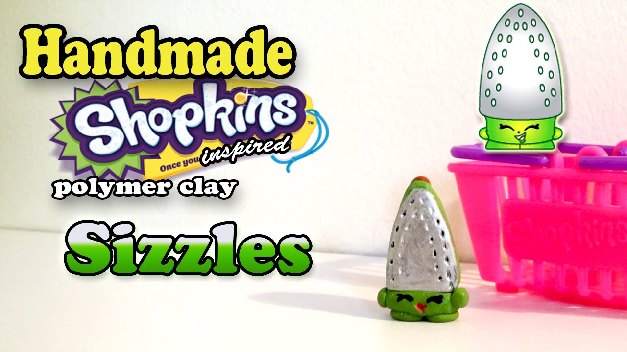 Season 2 Shopkins How To Make Sizzles Polymer Clay Tutorial! YouTube