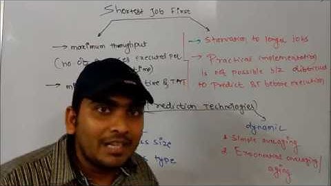 Prediction Technologies To Predict BT in SJF || Simple Averaging With Example || In Hindi