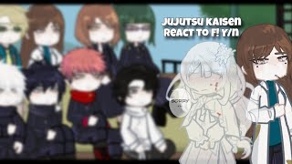 Jujutsu Kaisen React to F! Y/n |Eng