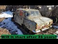 Moskvich 412. Стоял 25 лет. Заведётся или нет??(Will it start?) часть 1.