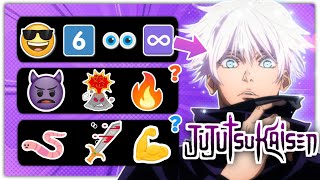 JUJUTSU KAISEN EMOJI QUIZ 💜 | Guess the Jujutsu Kaisen Character by Emojis 😎 - Anime Quiz 🕹