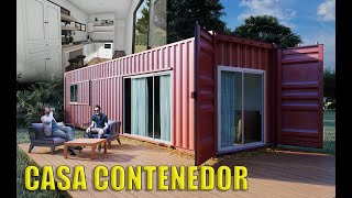 PLANO DE CASA CONTENEDOR  Container house