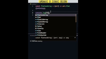 JavaScript Trick: Flatten a Nested Array in Seconds #coding #shorts #theroxycoder