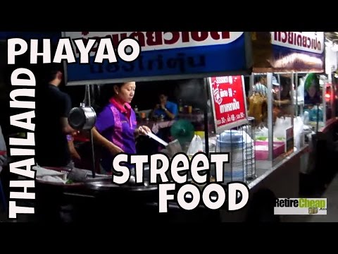 JC's Road Trip to Phayao, Thailand Part 3 Street Food Carts choices and safety