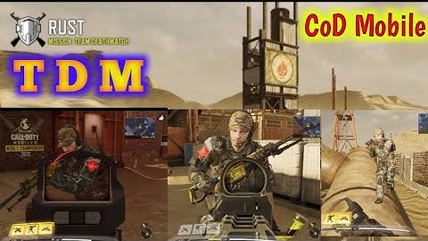 Team Death Match | RUST | Full Gameplay | CoD Mobile
