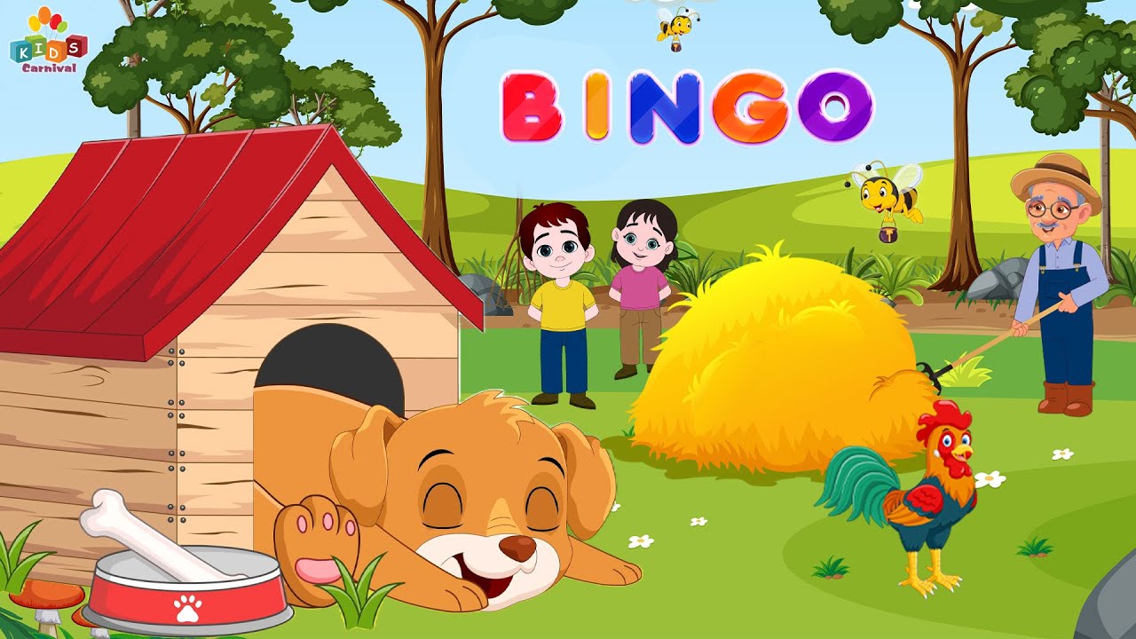 BINGO Song For Kids I Kids Videos For Kids I Nursery Rhymes And Songs ...