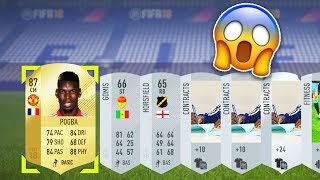 WTF 87 POGBA IN A SILVER PACK! - TOP 10 LUCKIEST PACKS OF FIFA 18