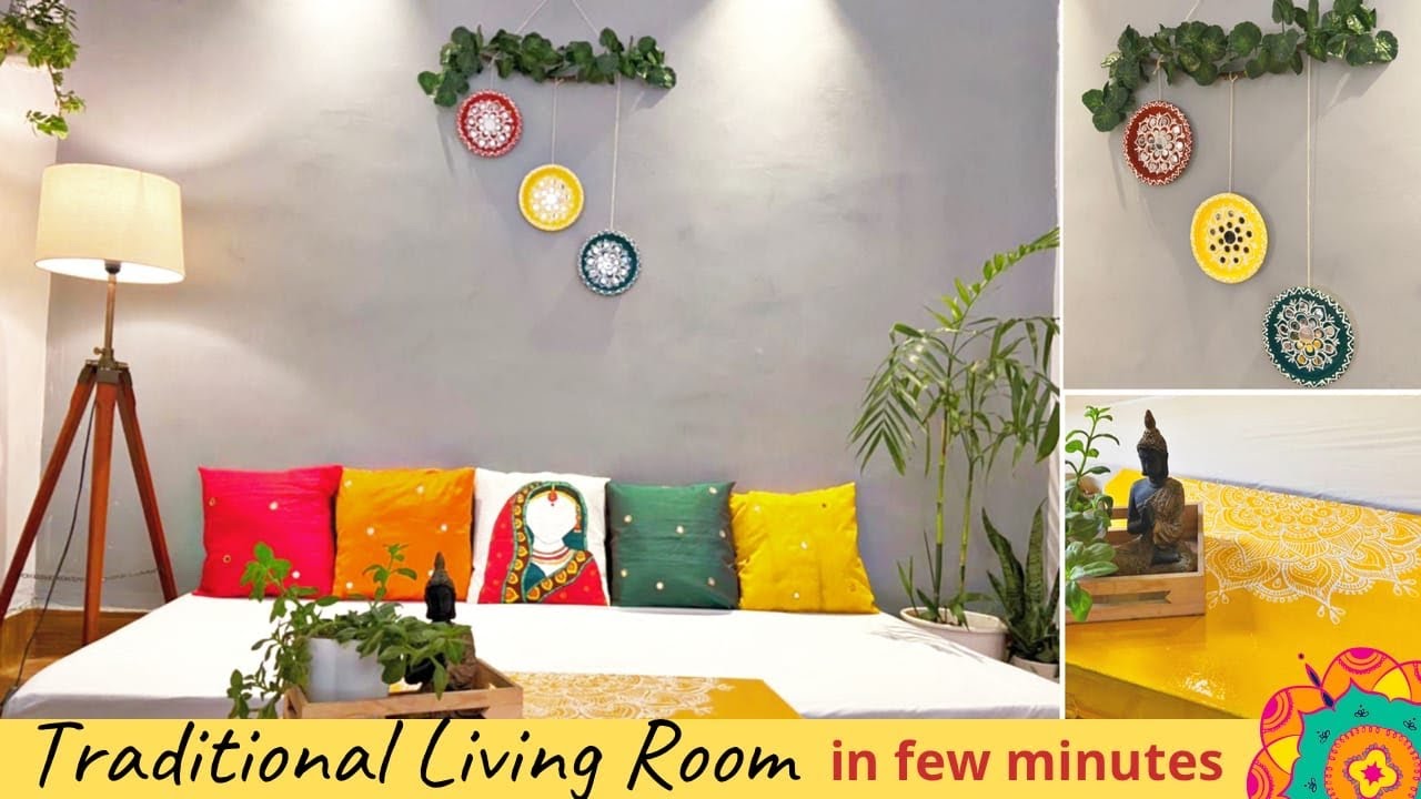 Indian Living Room Decorating Ideas | Indian Traditional Living Room ...