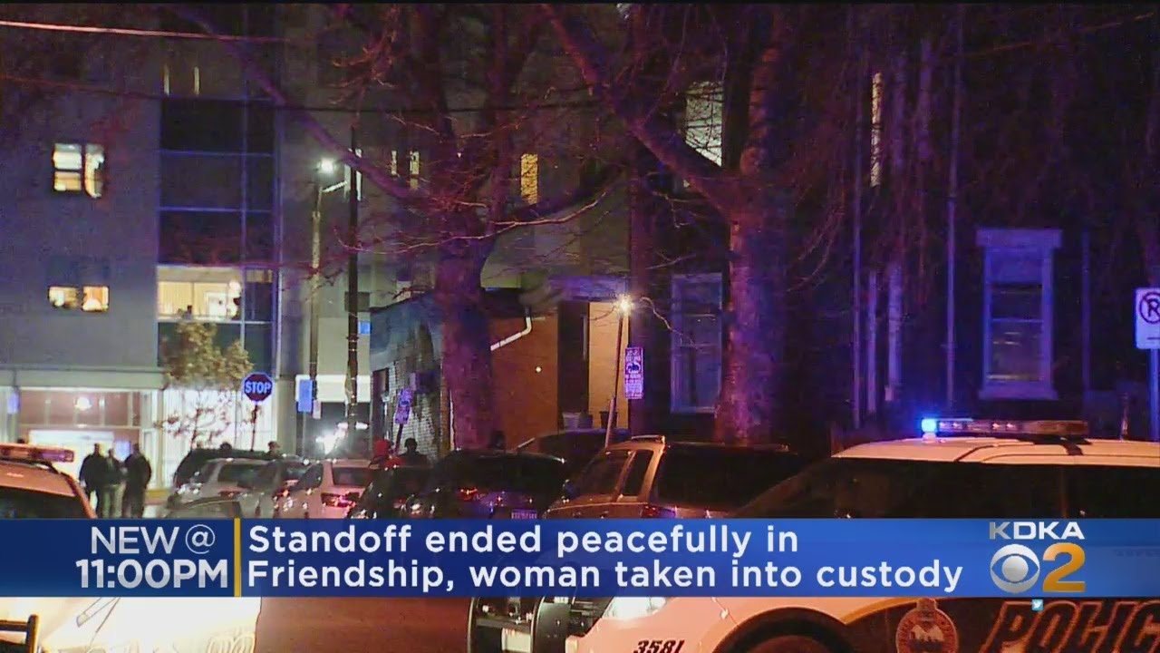Woman In Custody After Police Standoff In Friendship - YouTube