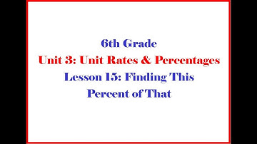 6 3 15 Grade 6 Unit 3 Lesson 15 Morgan - Open Up Resources