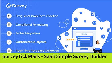 SurveyTickMark - SaaS Simple Survey Builder
