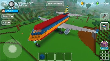 Airplane - Block Craft 3d: Building Simulator Games for Free