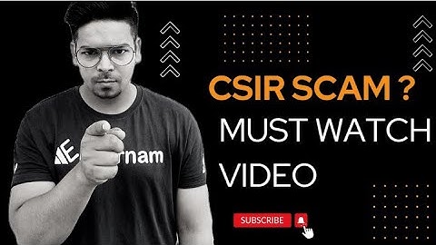 NTA Result SCAM ? | CSIR Result | ACTION vs DISCUSSION | By Virendra Singh | CSIR 2022