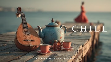 Flamenco Rhythms for Deep Relaxation | Mediterranean Guitar Instrumental Chill Out 🌊