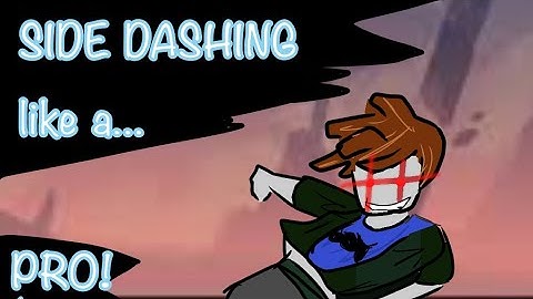 HOW TO SIDE DASH like a pro! (The Strongest Battlegrounds)