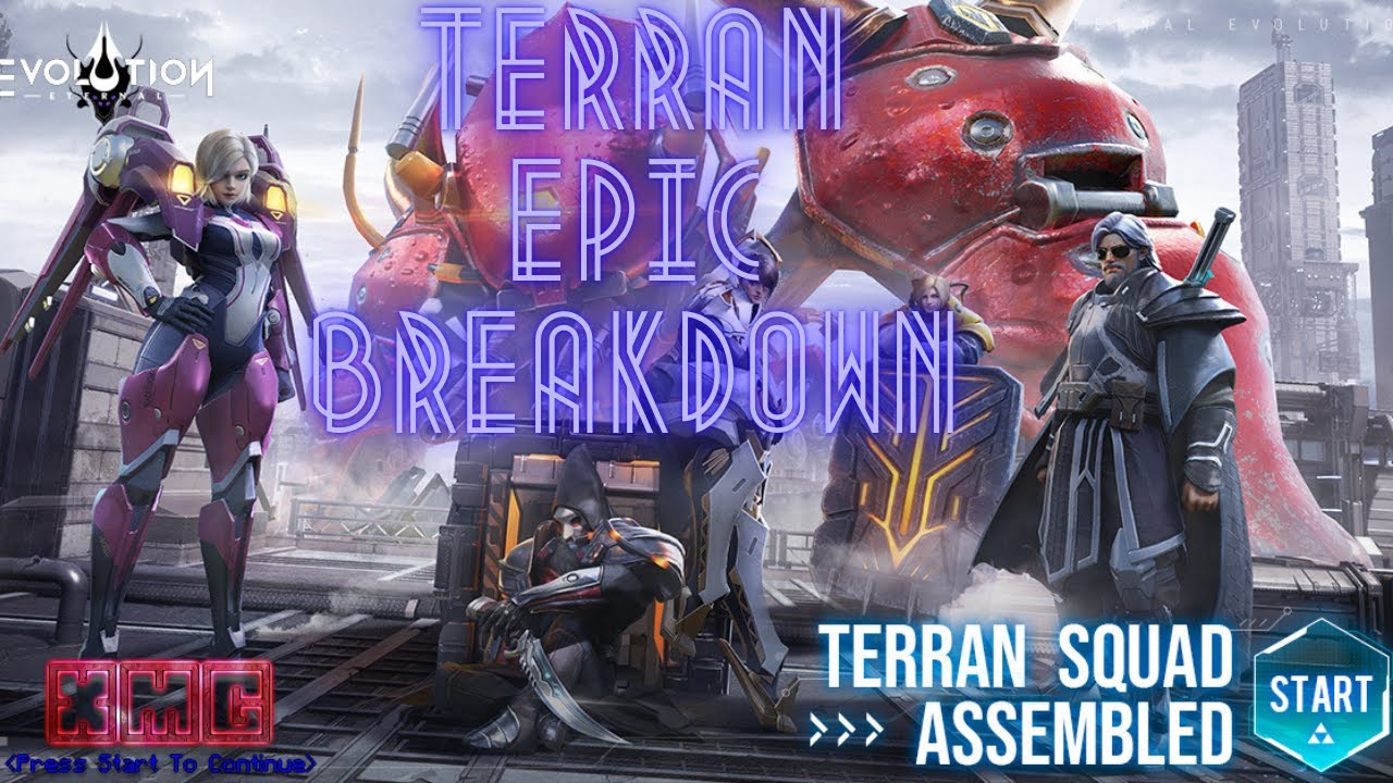 Let's Look At The Epic's From The Terran and Break Them Down Based On The Move Kits!