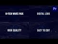 HiTech Waves Pack for Premiere Pro | videohive