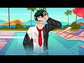 || Mr bodyguard come and swim with me || || dkbk || || rich katsuki\bodyguard deku || || mha\bnha||