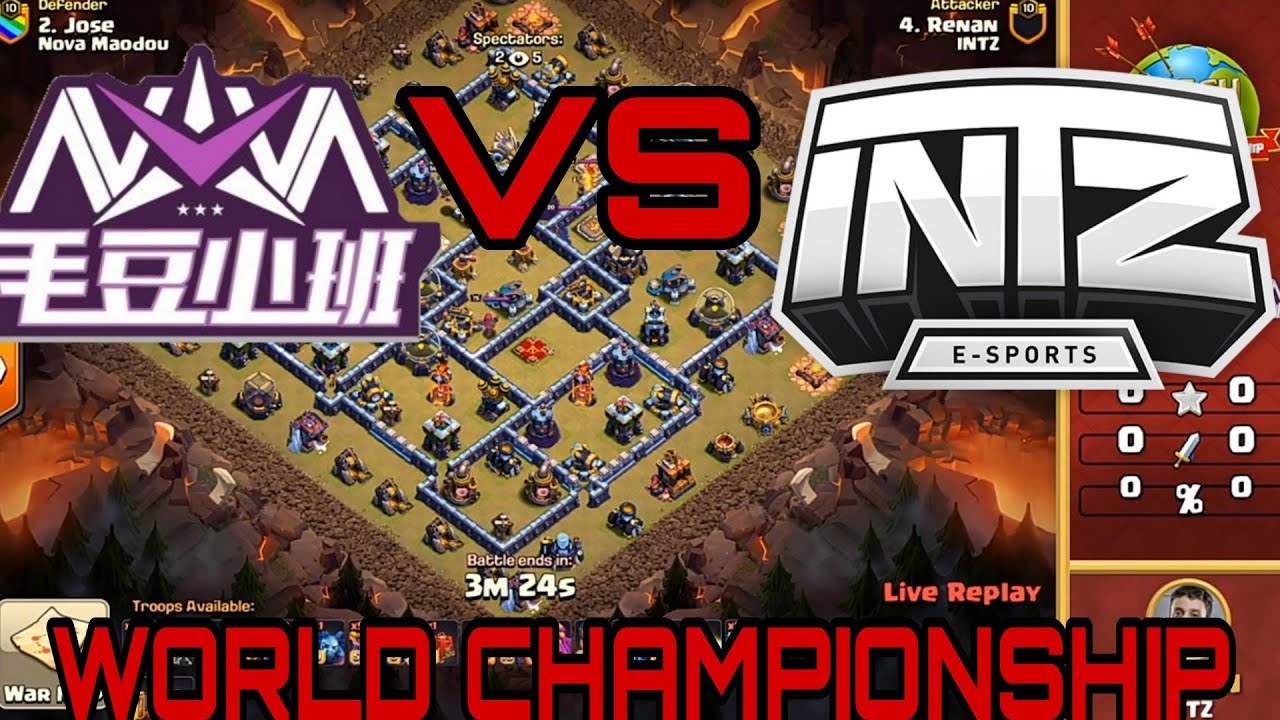 INTZ VS NOVA MAODOU Clash Of Clans Tournament 2020 | coc world championship
