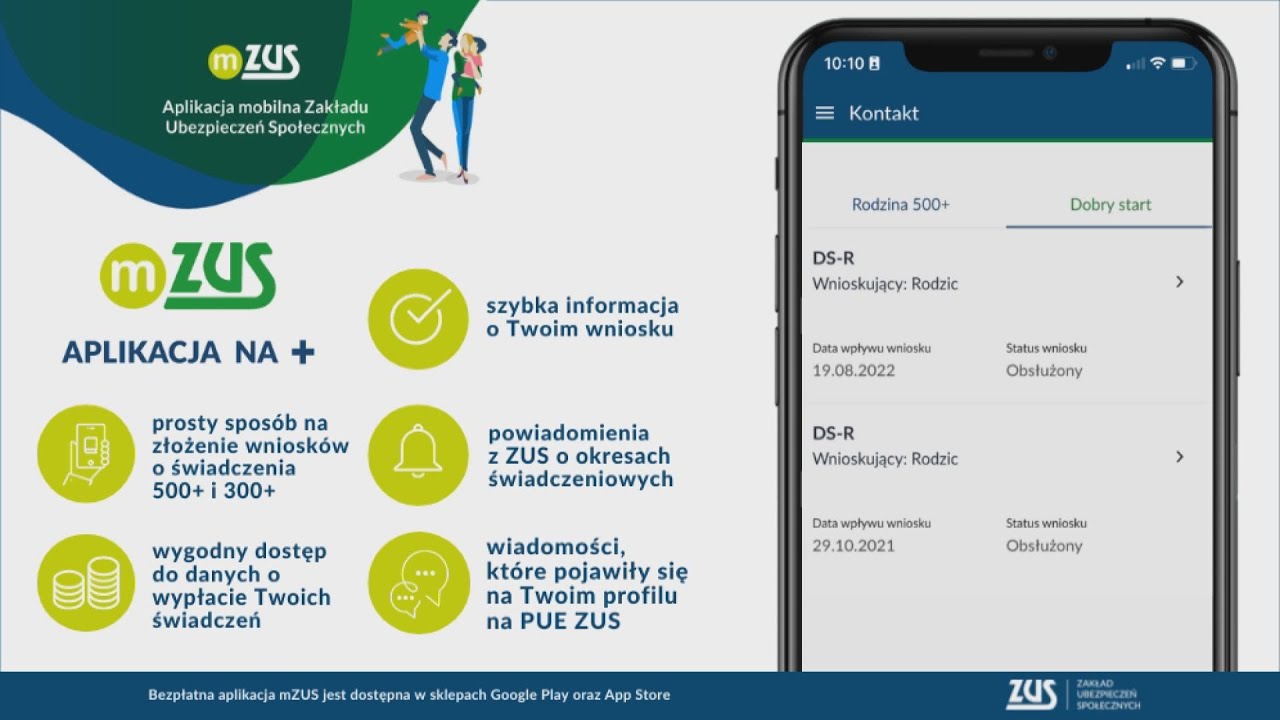 ZUS uruchamia aplikację mobilną - Telewizja Kanał S