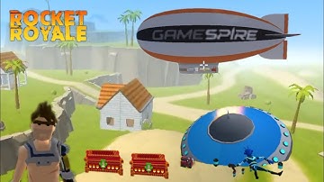 Rocket Royale BLIMP AND ALIEN UFO EVENT + LEGENDARY LOADOUT - Android gameplay #89