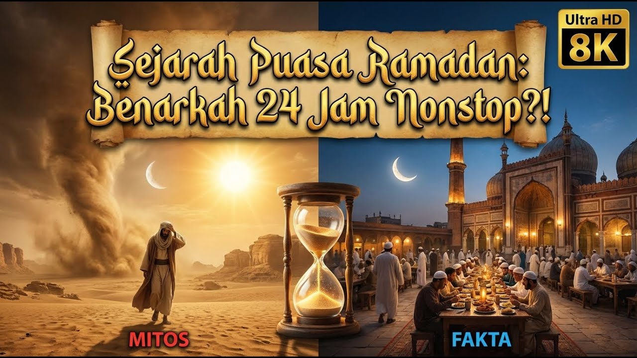 Dulu Puasa Ramadhan 24 Jam Sejarah dan  Fakta Menarik Ramadan