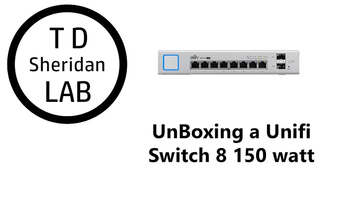 Unboxing Unifi Switch 8 PoE