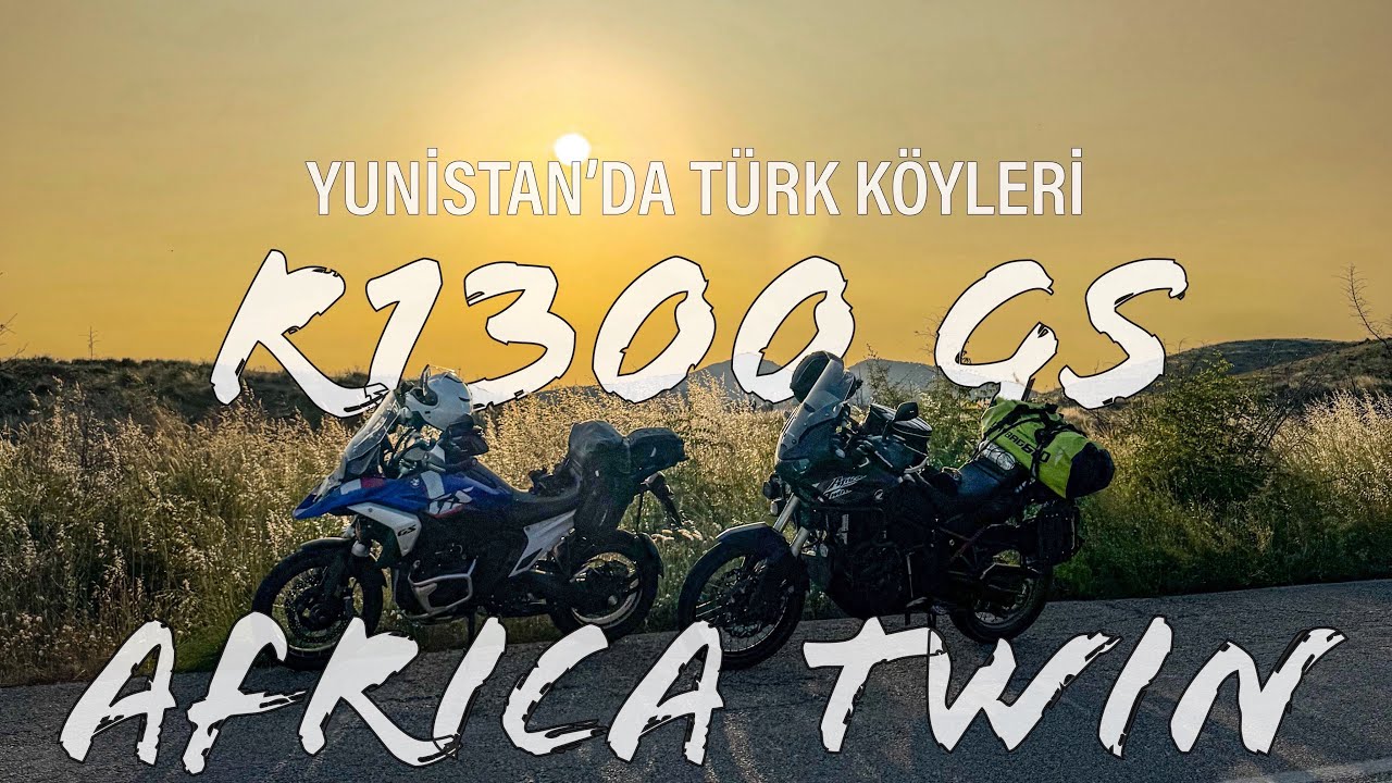Yunanistan Türk Köyleri |  Rodoplara Doğru Mirtiski Virajları | R1300GS & Africa Twin